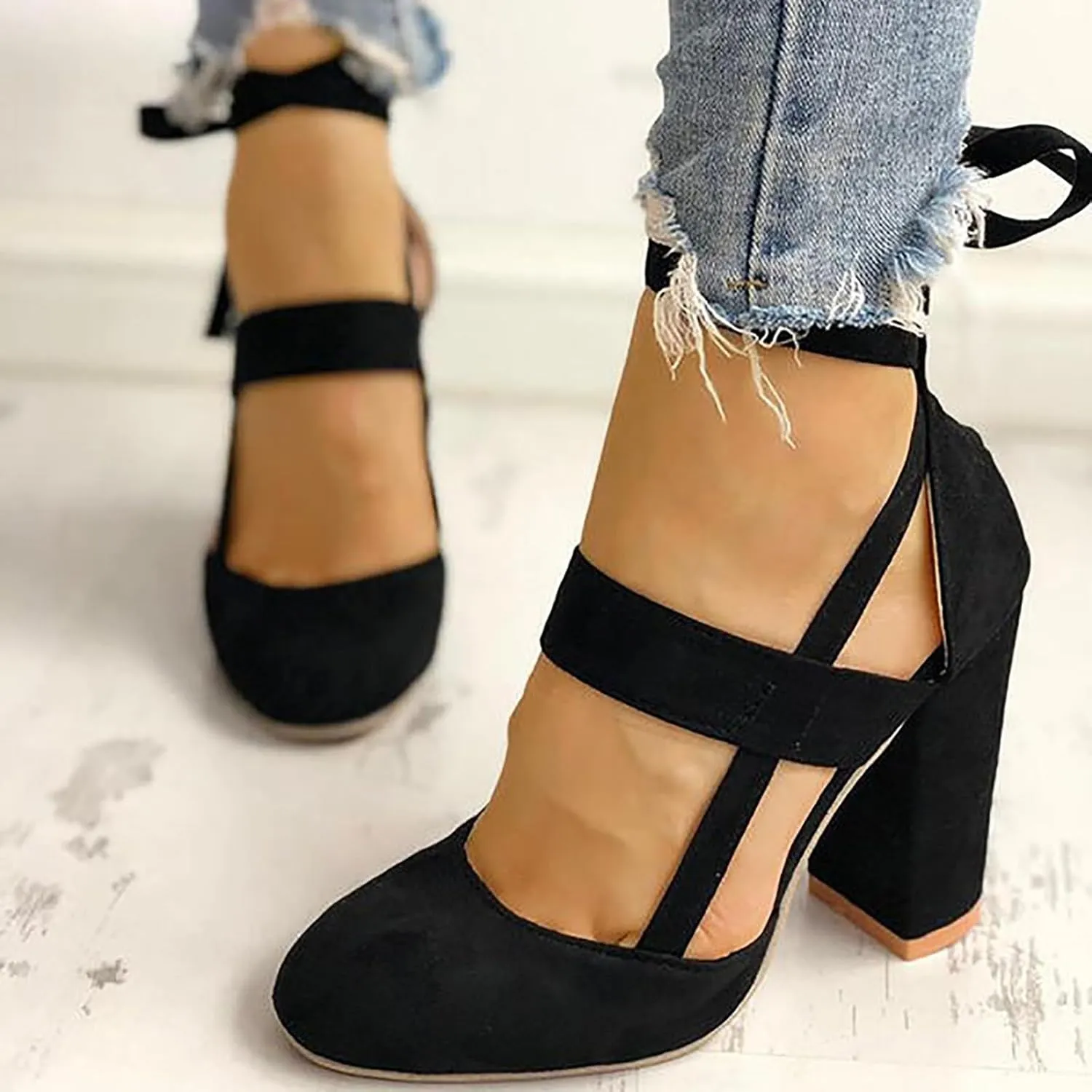 Sandals for Women Prom Heeled Sandals for Women Rhinestone Heels Womens Strappy Ankle Strap Dress Party Shoes