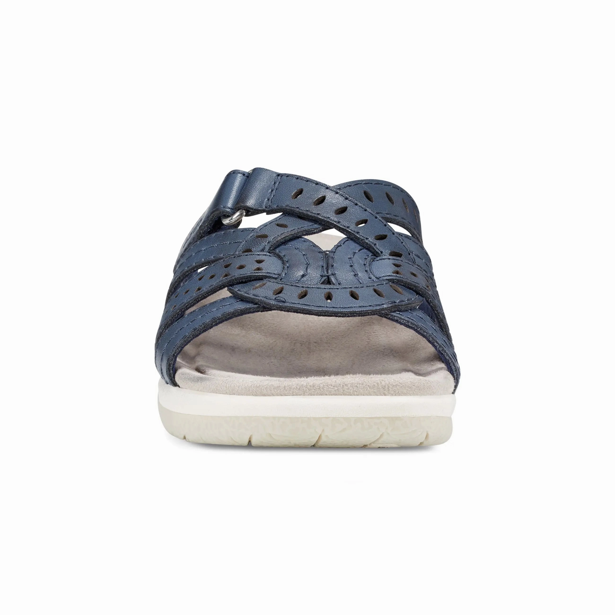 Market Walk Breathable Lining Sassoni Strappy Casual Slip-On Flat Sandals