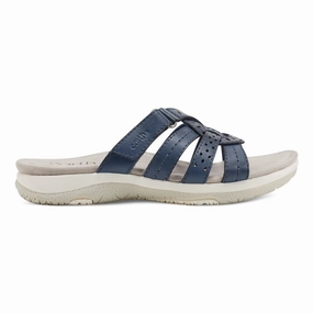 Sassoni Strappy Casual Slip-On Flat Sandals Sleek Flip-flops