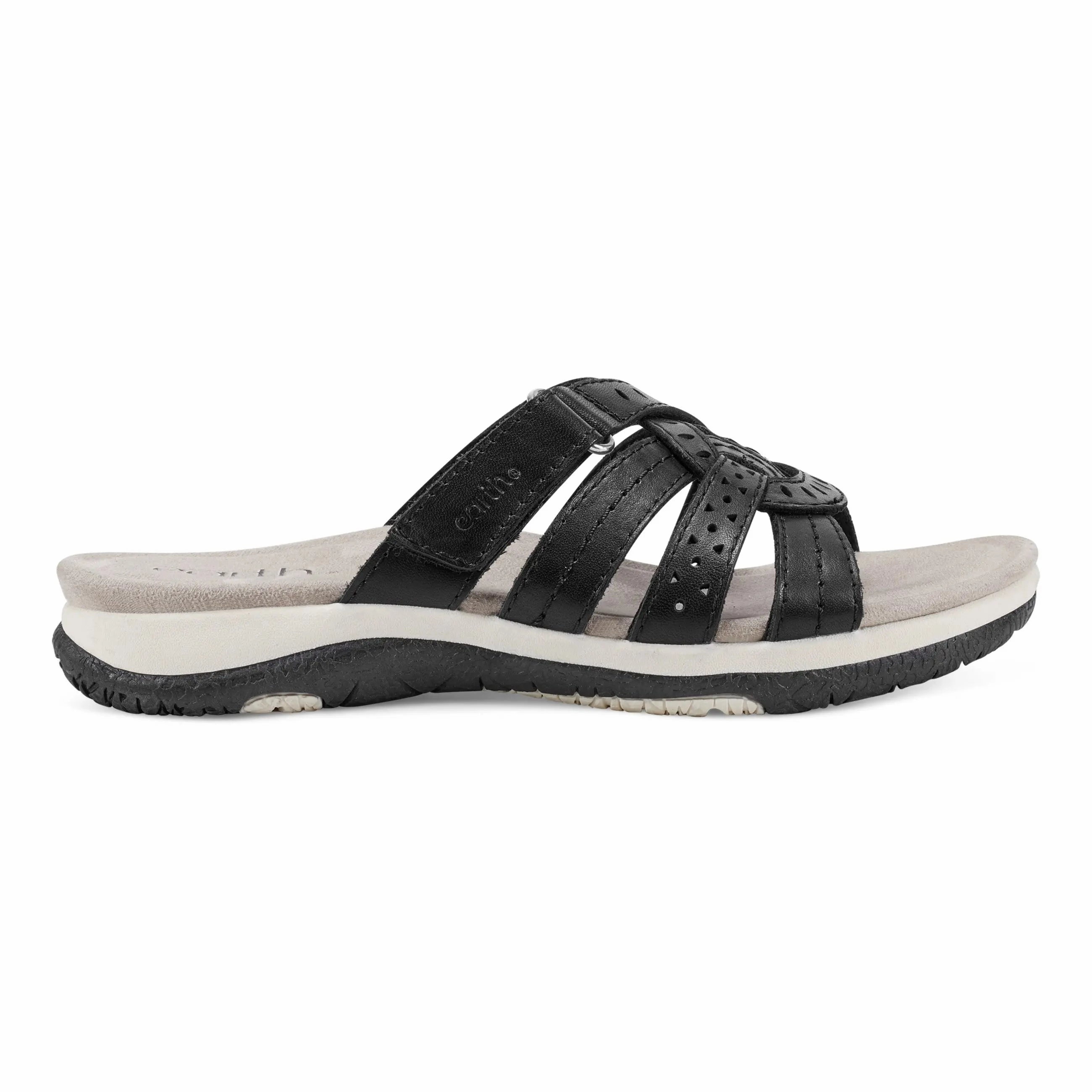 Sassoni Strappy Casual Slip-On Flat Sandals Ventilated Chassis