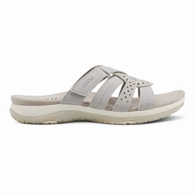 Sassoni Strappy Casual Slip-On Flat Sandals Wide Straps Versatile Design
