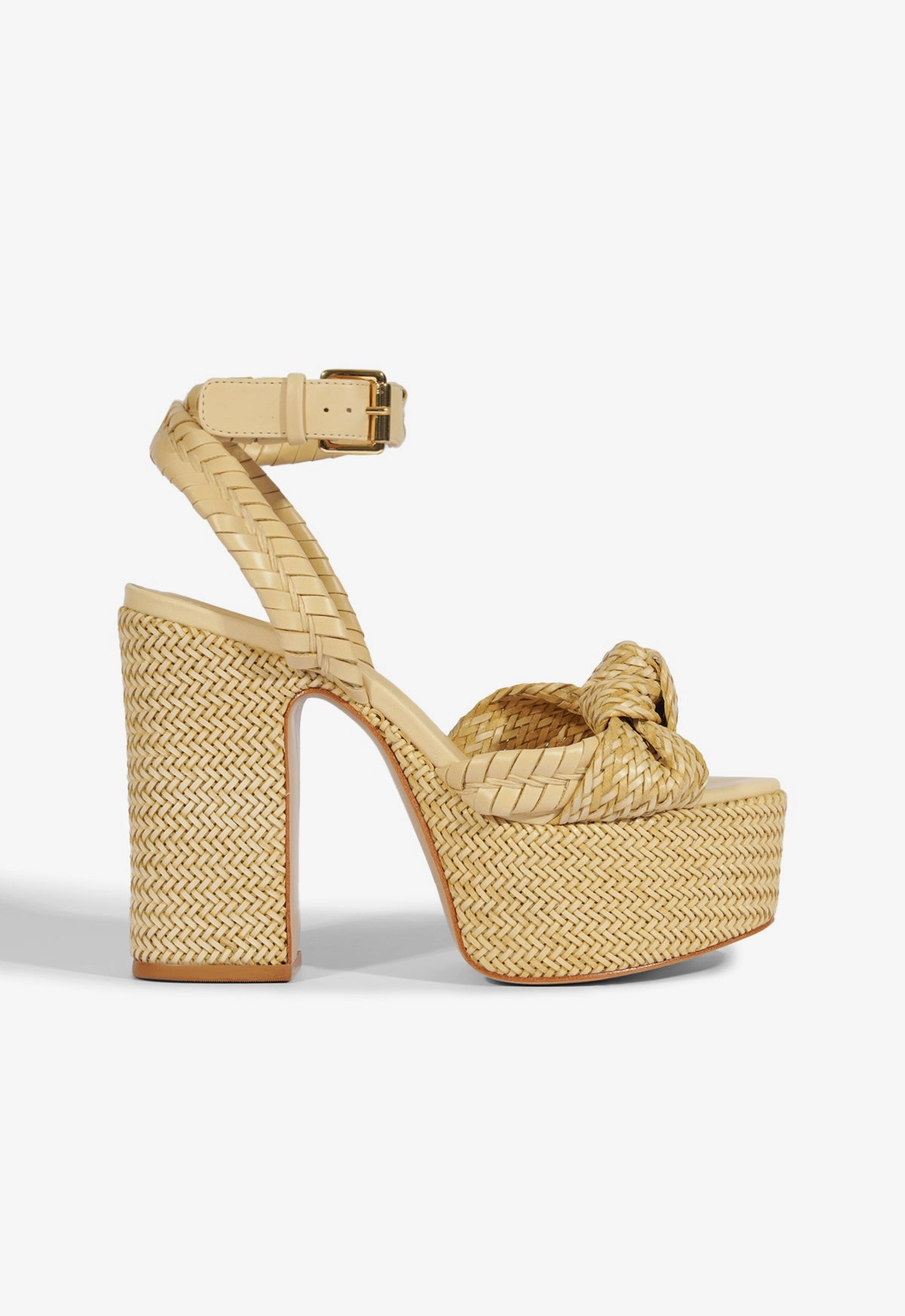 Contoured Arch Bridge Party Mood Khari Platform Sandal