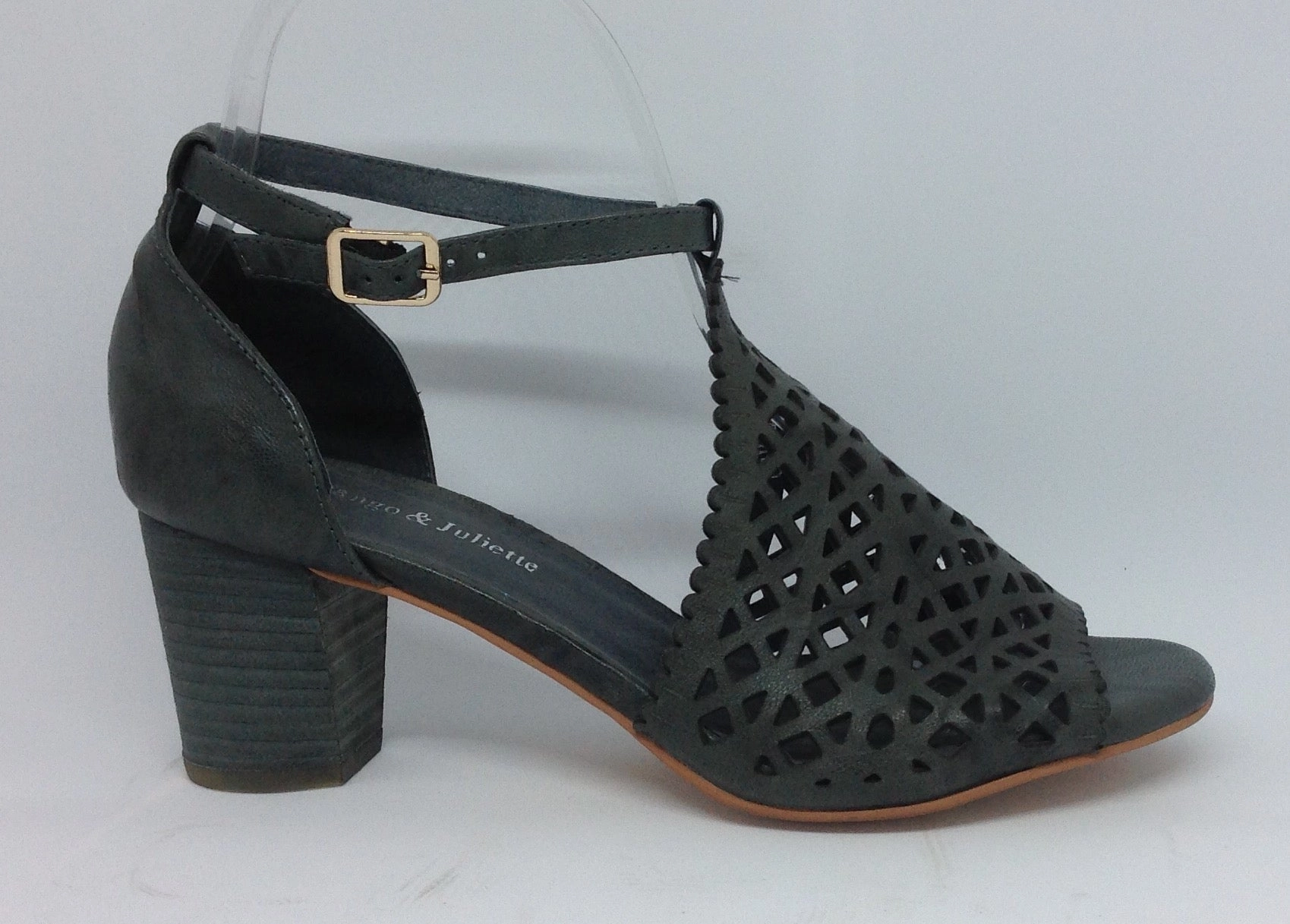 Shopping Spark Django & Juliette Cavila ~ Teal ~ Black ~ Tan ~ Leather Heel