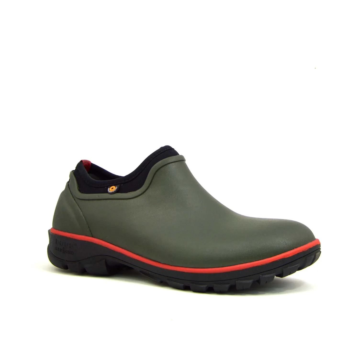 Sauvie Mens Slip-On Shoes Dark Green