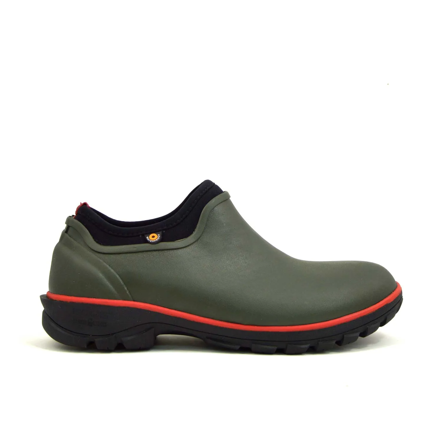Sauvie Mens Slip-On Shoes Dark Green