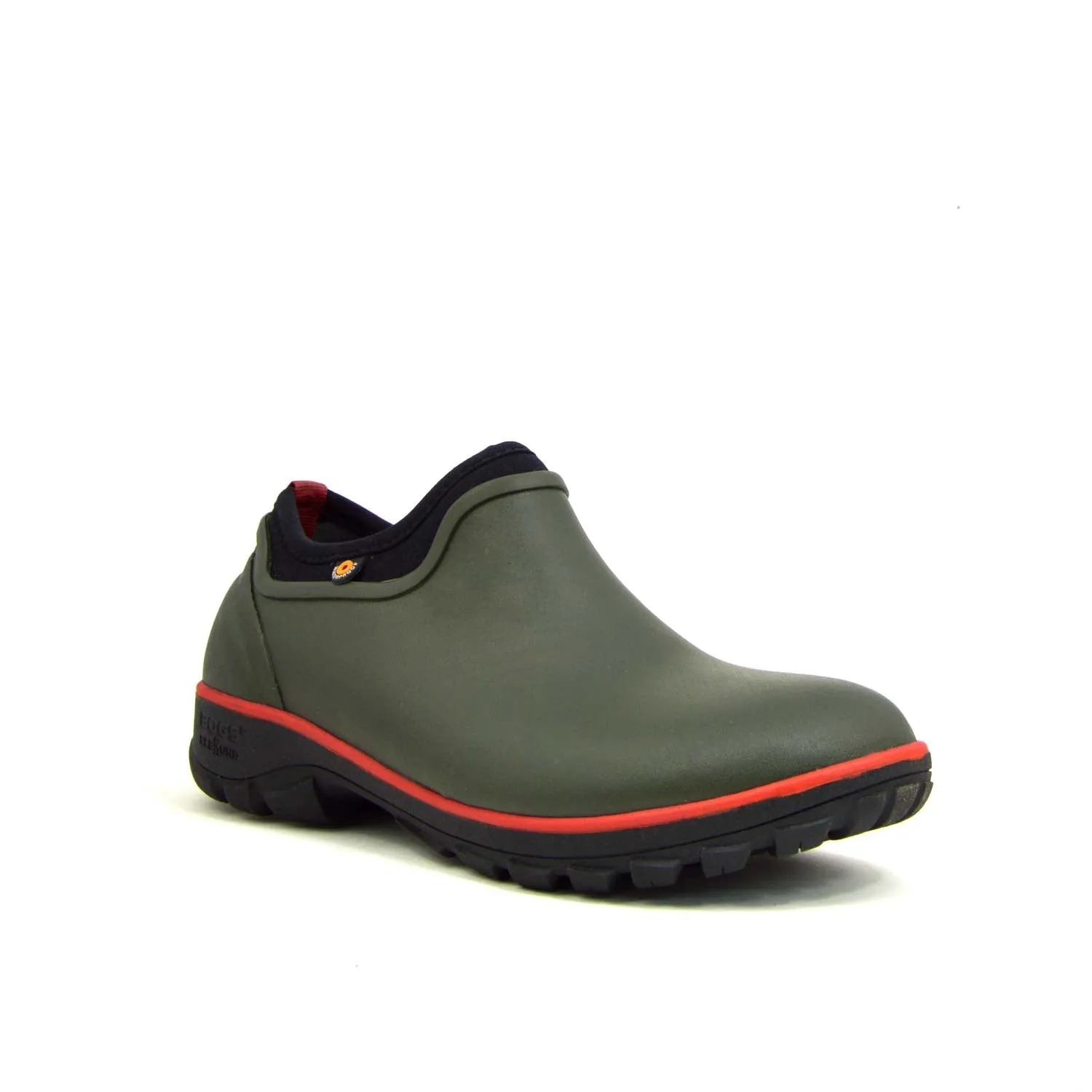 Sauvie Mens Slip-On Shoes Dark Green