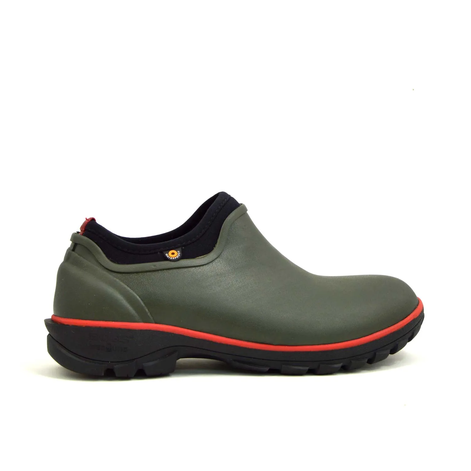 Sauvie Mens Slip-On Shoes Dark Green