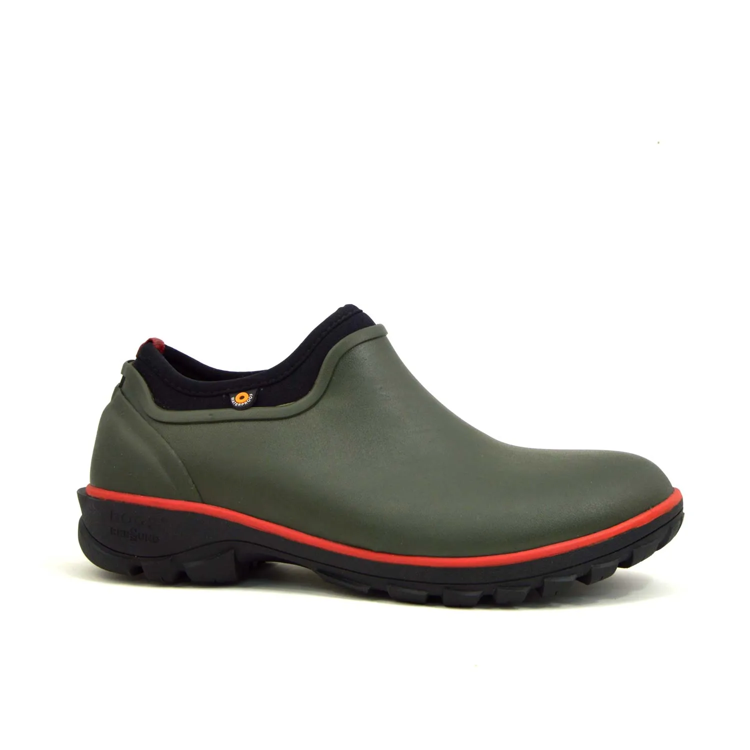 Sauvie Mens Slip-On Shoes Dark Green