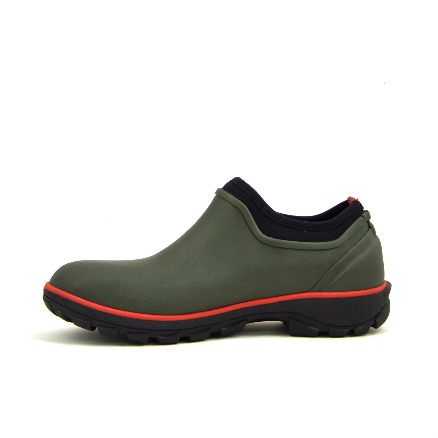 Sauvie Mens Slip-On Shoes Dark Green