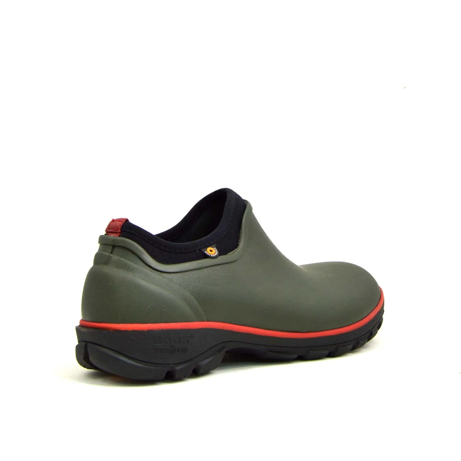 Sauvie Mens Slip-On Shoes Dark Green