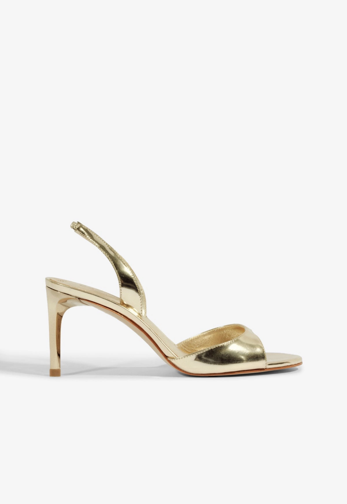 Scarlett Sling Mid Metallic Sandal Quick Dry Shoes Stretchable