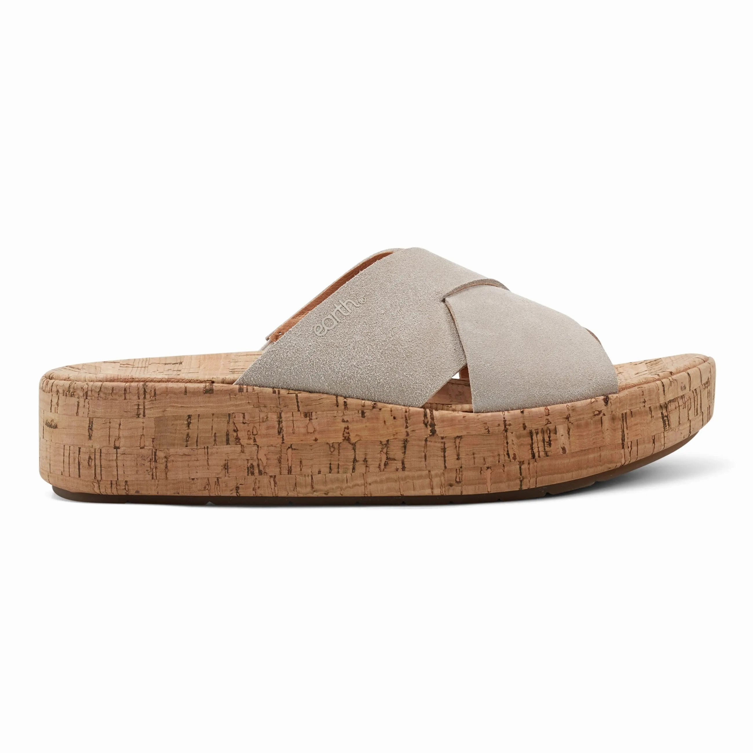 Scout Casual Slip-on Wedge Platform Sandals Canvas
