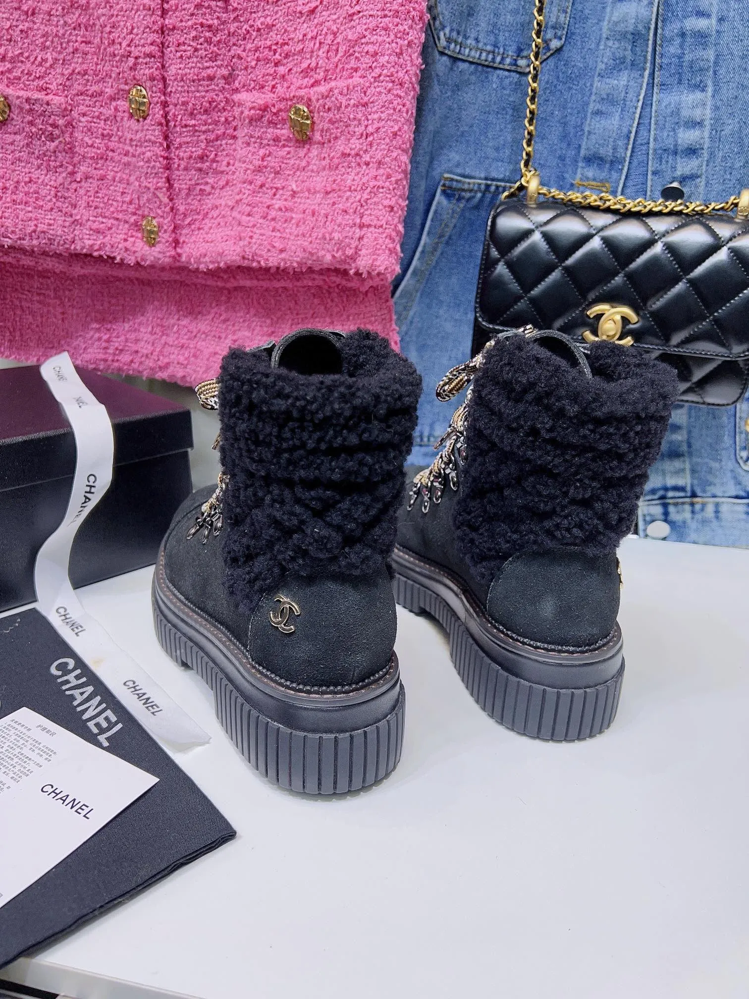 SE952 CC Lace-Ups Boots / Size5-9
