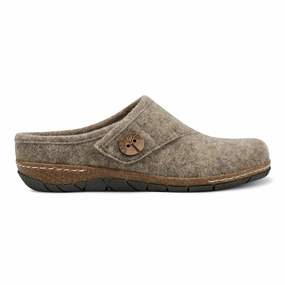 Ezra Round Toe Casual Slip-on Flat Clogs Breathable Uppers