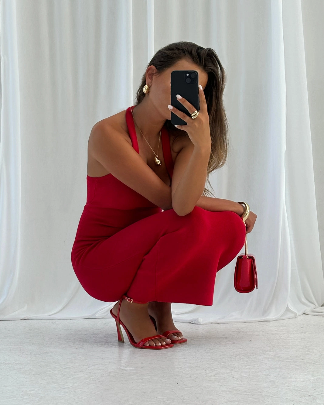 ORIANE - RUBY PATENT Perfect Comfort Luxury heels