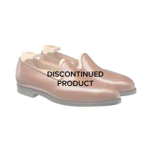 Camden Beechnut Burnished Calf Heat Mode Fur Trim
