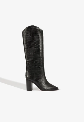 Maryana Block Boot Silk Feel