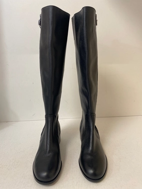 Boots Knee Flats By Michael Kors In Black, Size: 5 Comfort collar Cozy Footwear
