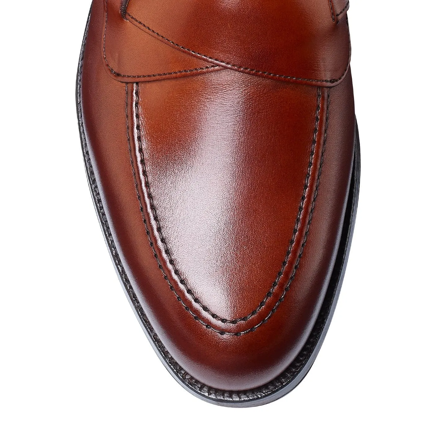 Selby Chestnut Burnished Calf Match Fit