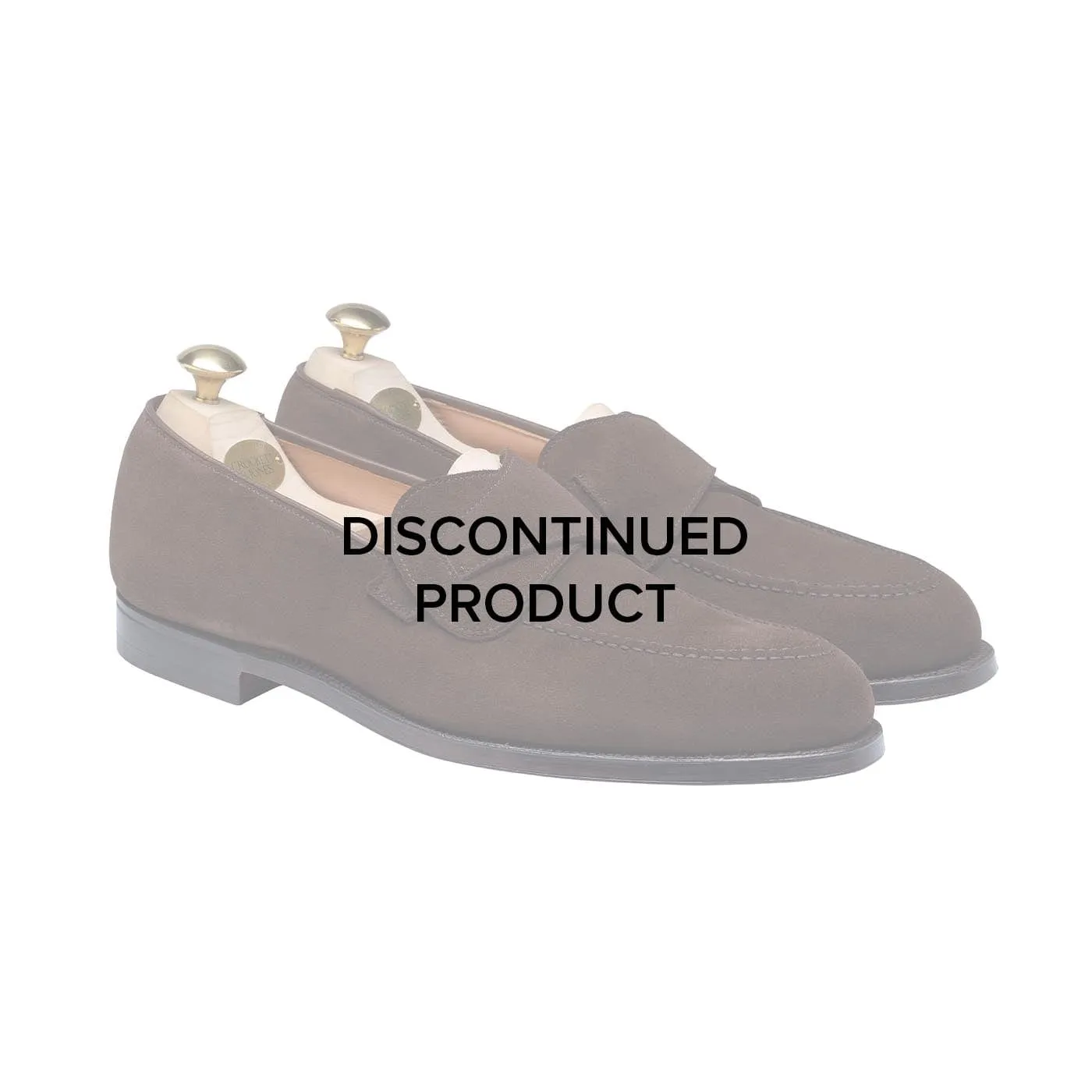 Rebound Technology Gold Tone Selby Dark Brown Calf Suede