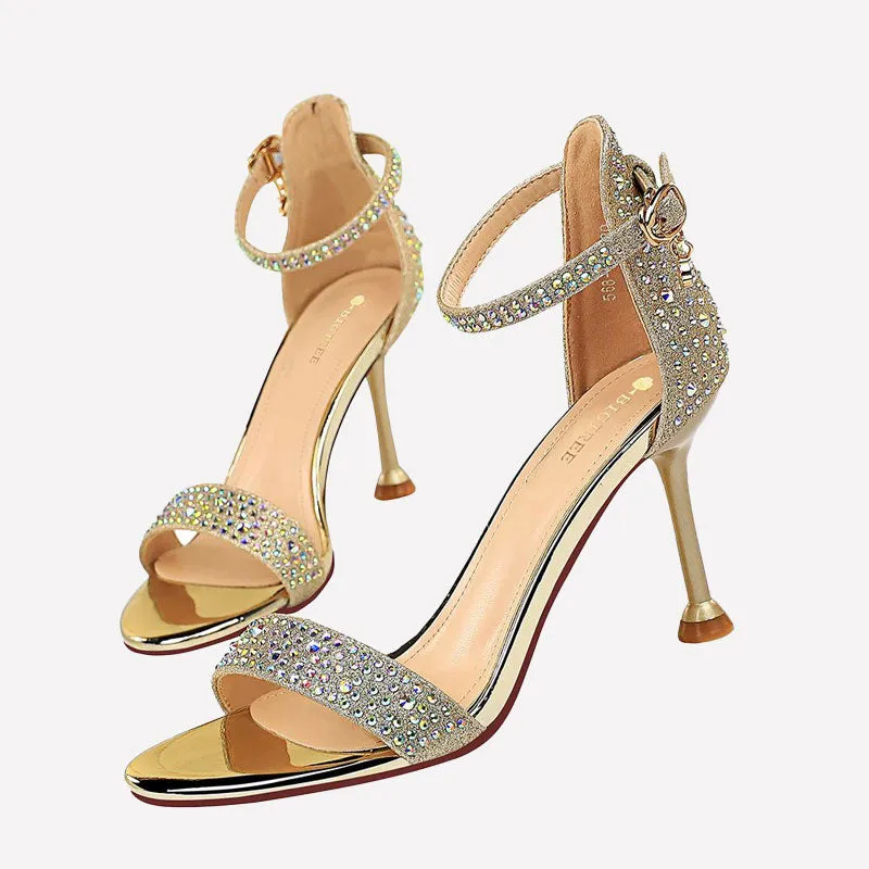 Sequined Sandals