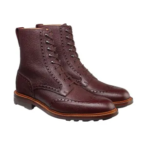Heavy-Duty Build Islay Oxblood Zug Grain