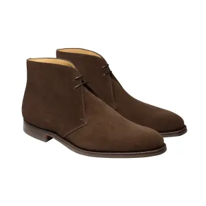 Upton Dark Oak Suede Stylish Appeal