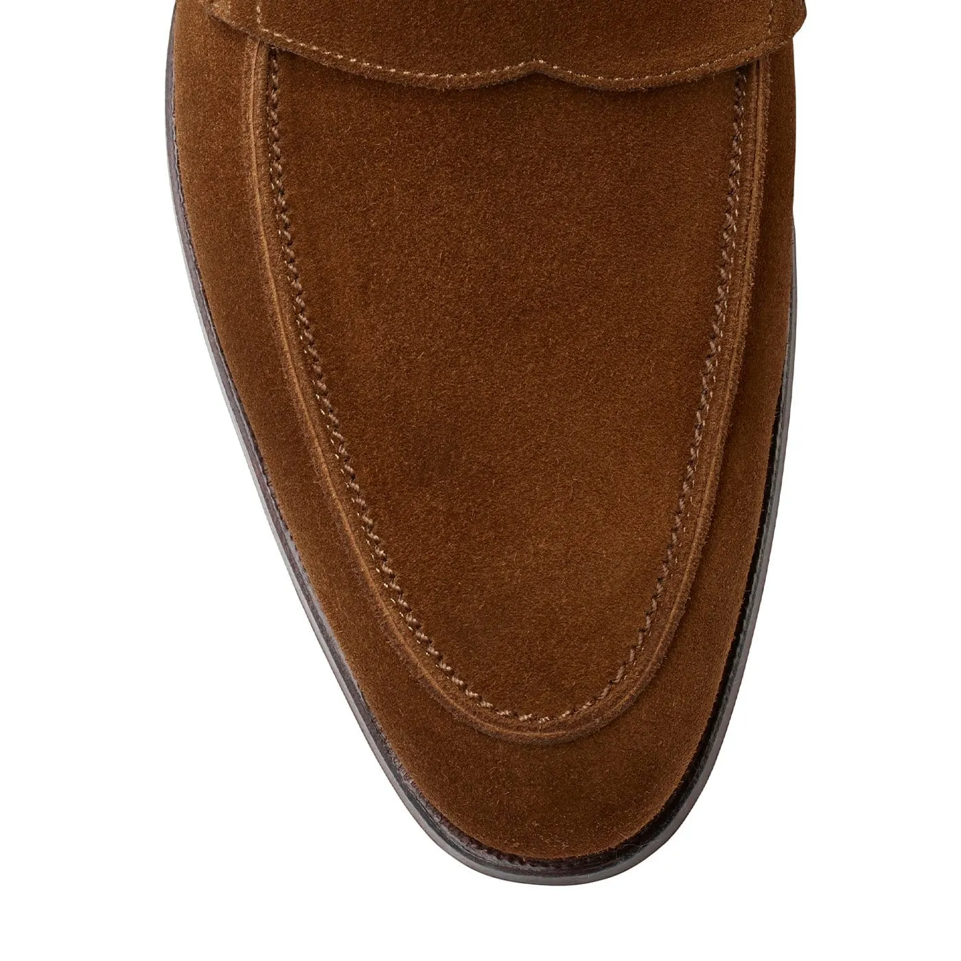 Cadogan Tobacco Calf Suede Elastic laces