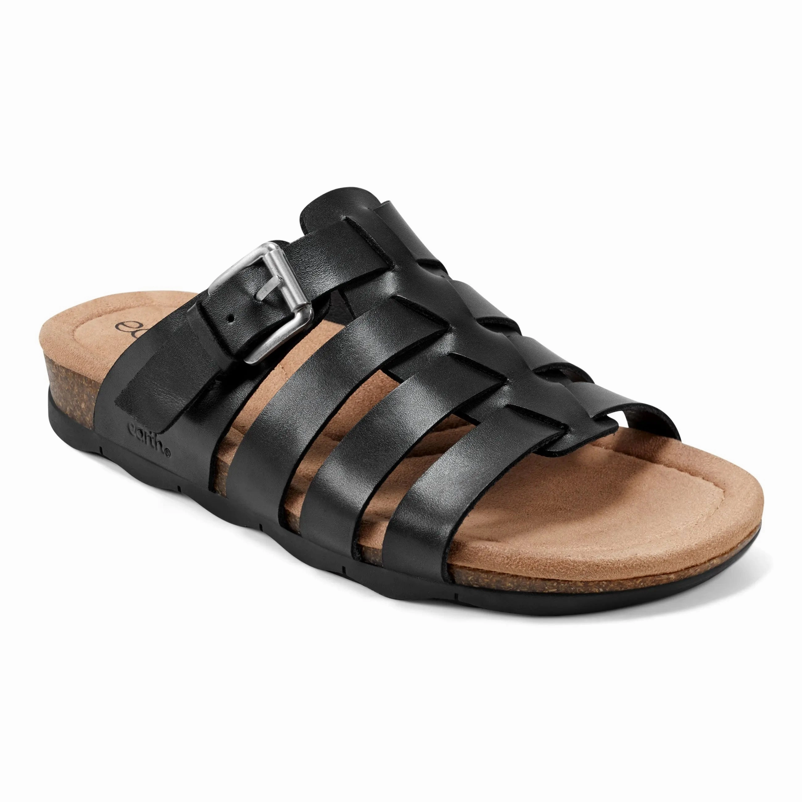 Eresa Casual Fisherman Slip-On Sandals Zip Up Padded collar