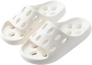 Shower Slides for Women Quick Drying Non Slip Slippers Open Toe Shower Shoes Women's Non Slip Slippers