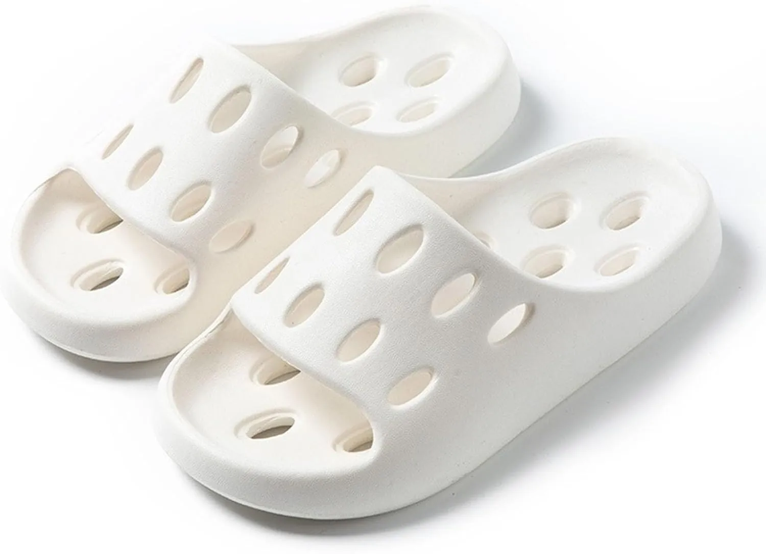 Shower Slides for Women Quick Drying Non Slip Slippers Open Toe Shower Shoes Women's Non Slip Slippers