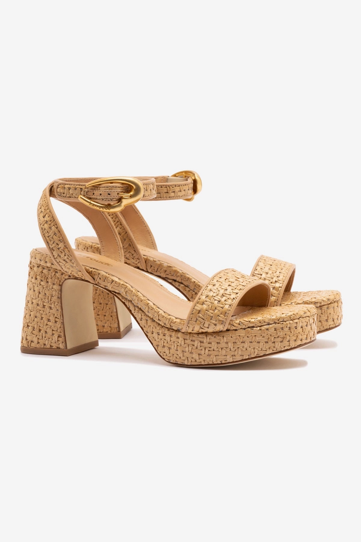Outfit Match Silken Insole Dolly Verona Low Sandal In Natural Raffia and Beige Leather