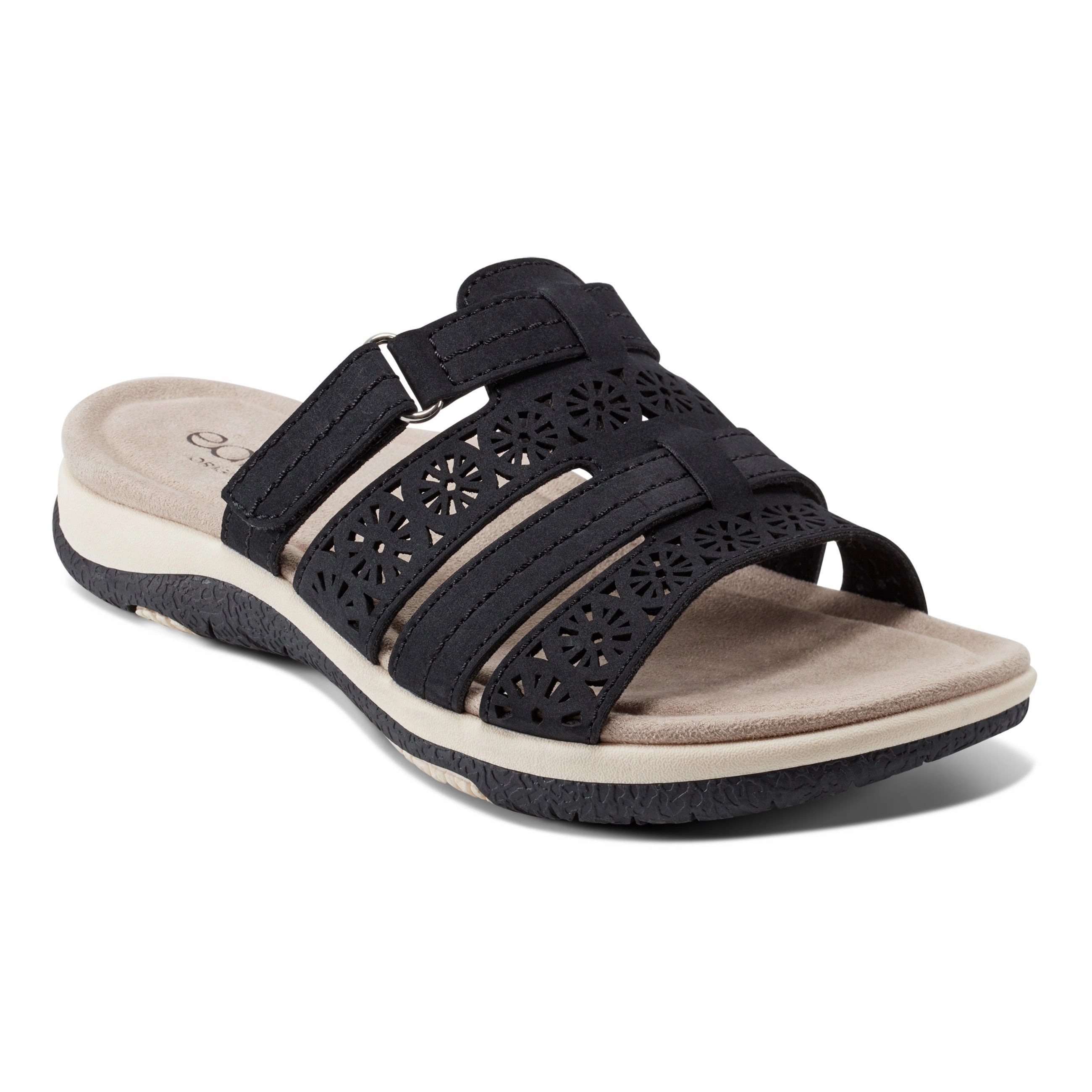 Comfortable For Fitness Easy Step Footwear Sinci Square Toe Slip-on Casual Sandals