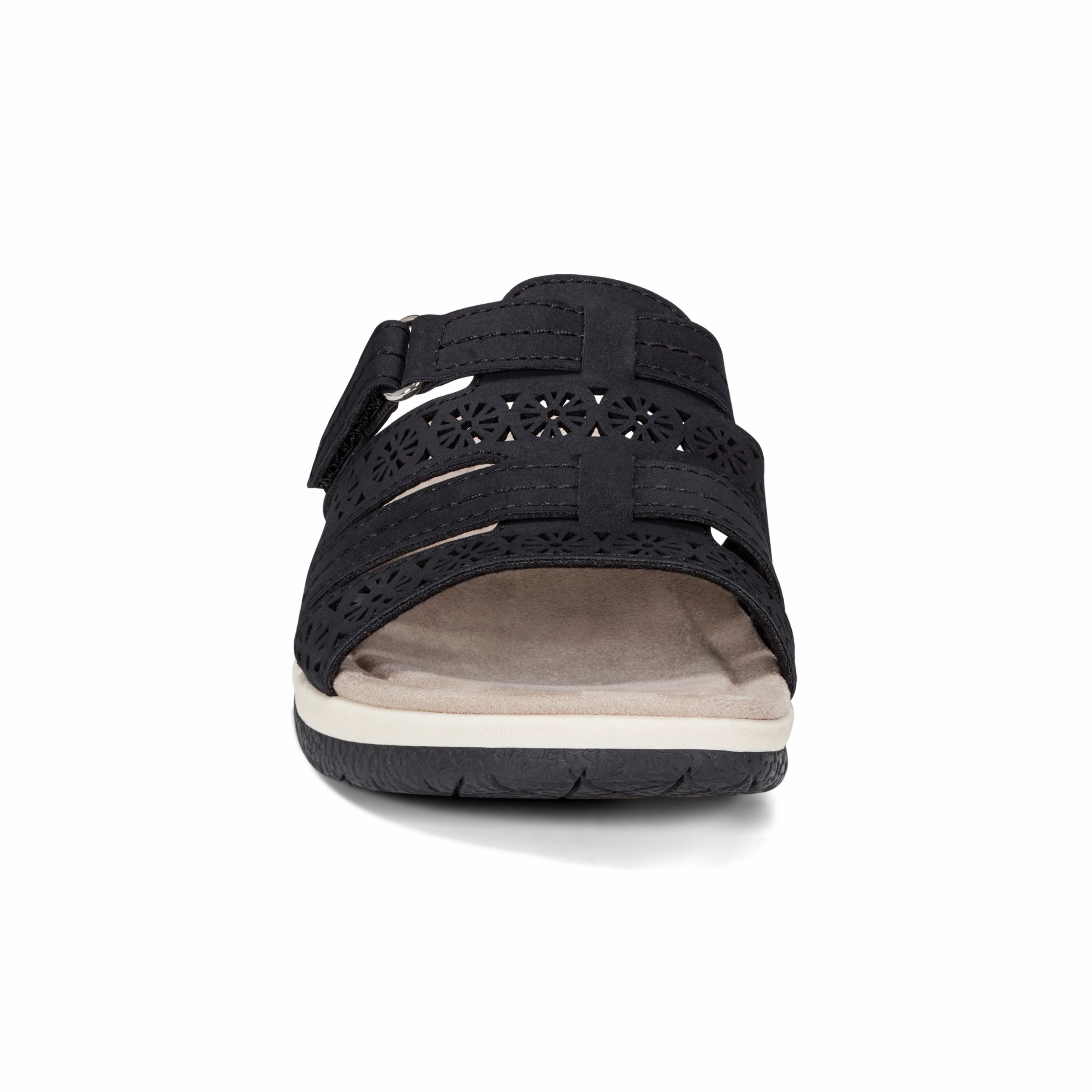 Sinci Square Toe Slip-on Casual Sandals Breathable soles Canvas