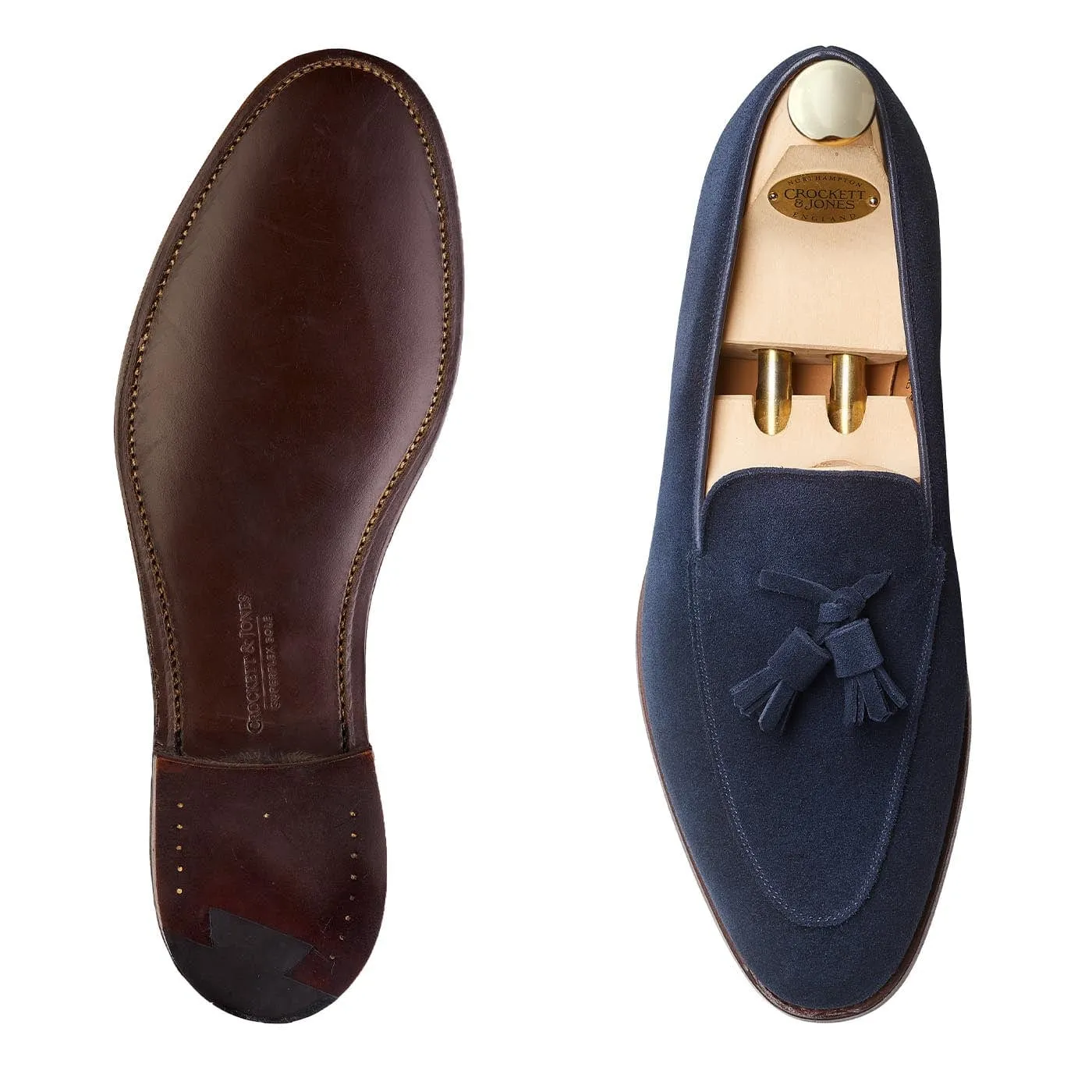 Antibes Ocean Calf Suede Soft Interior Matte Base