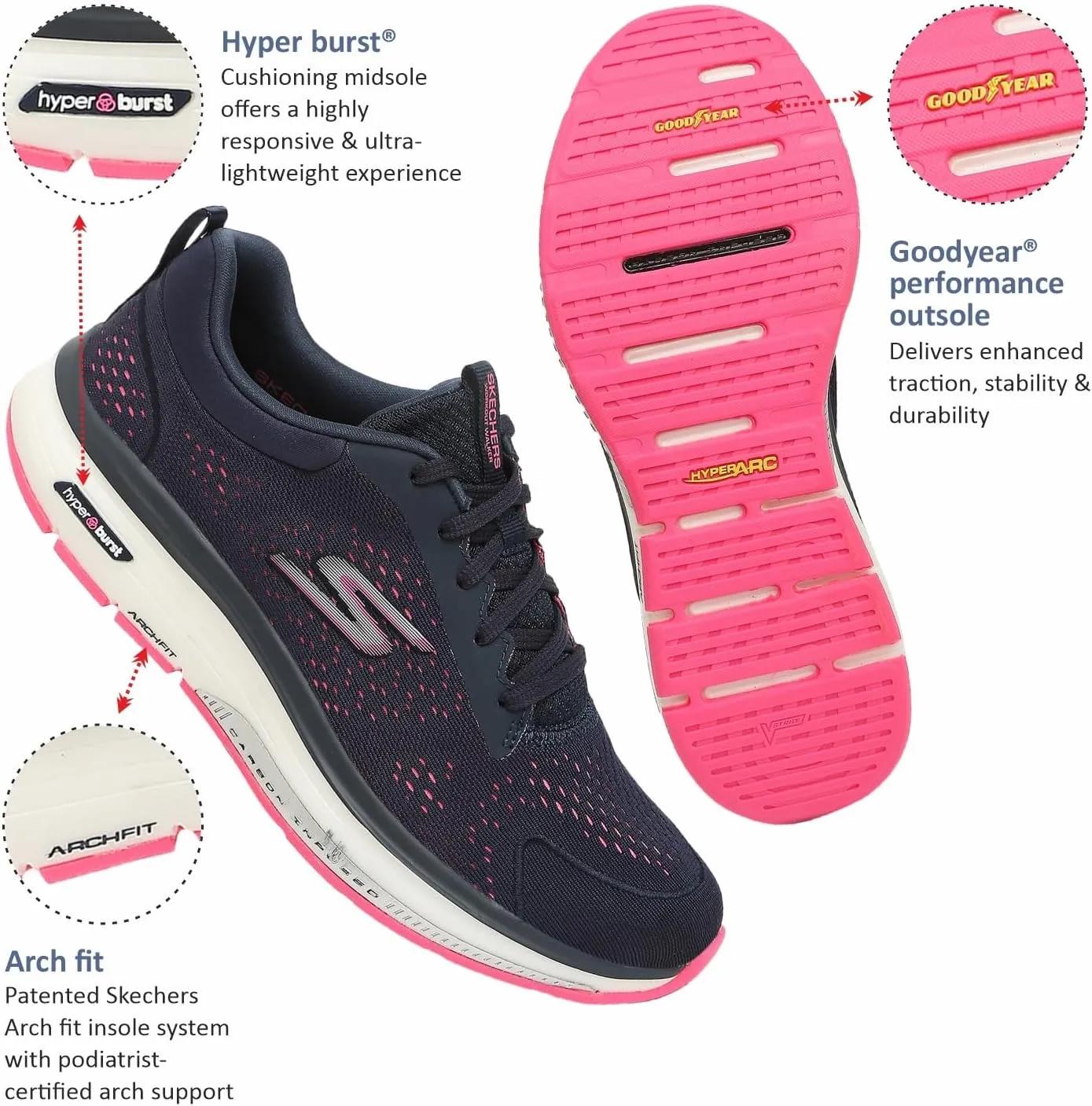 Skechers Women's Sports Shoes Trainers