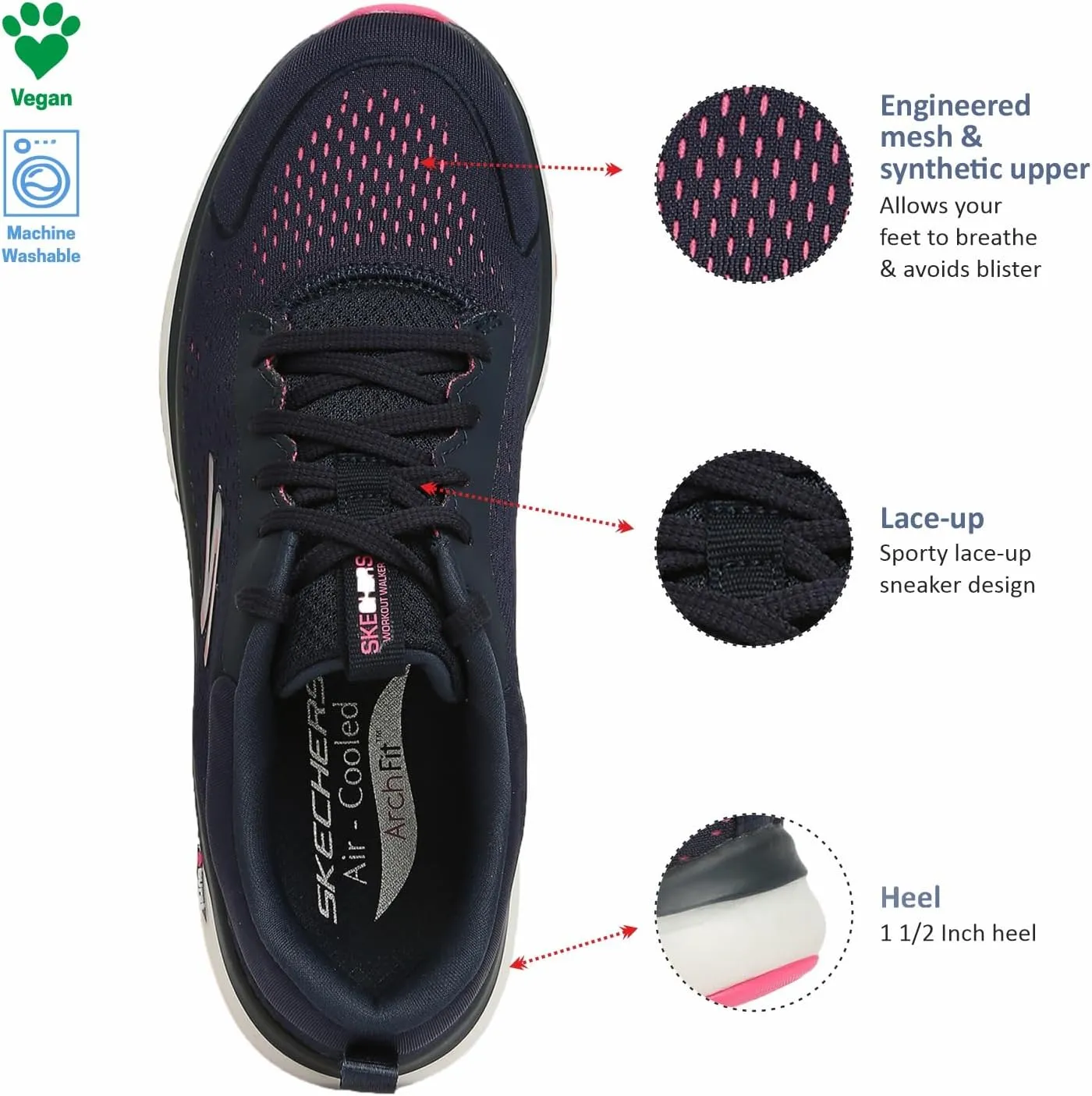 Skechers Women's Sports Shoes Trainers
