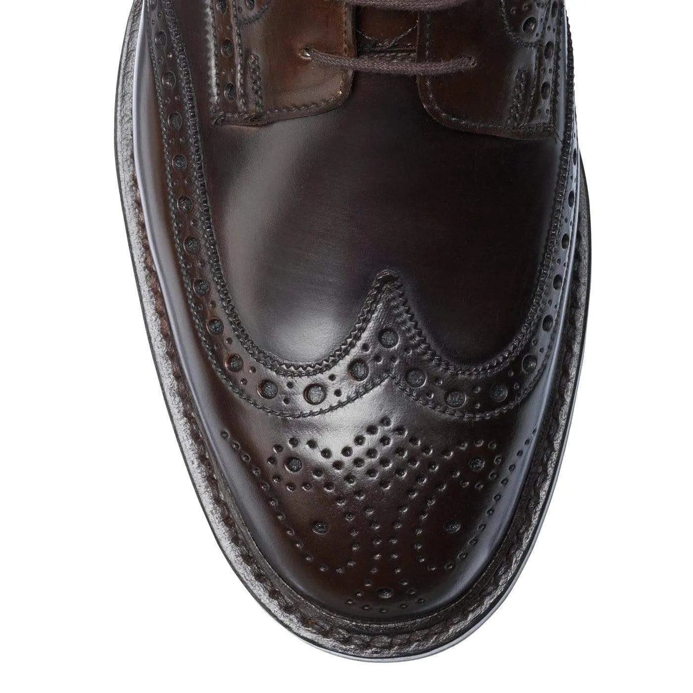 Skye 2 Dark Brown Cordovan Breathable Morning Walk NYC Street
