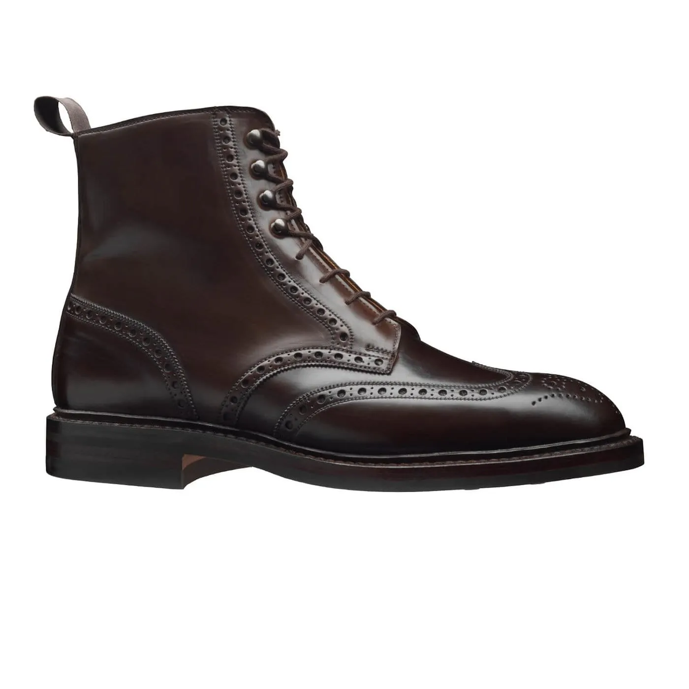 Skye 2 Dark Brown Cordovan Anti Bacterial Comfortable ankle support