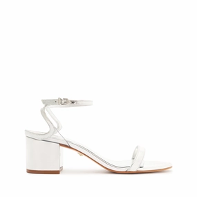 Hot Pick Soft Neutral Skye Mid Block Specchio Leather Sandal