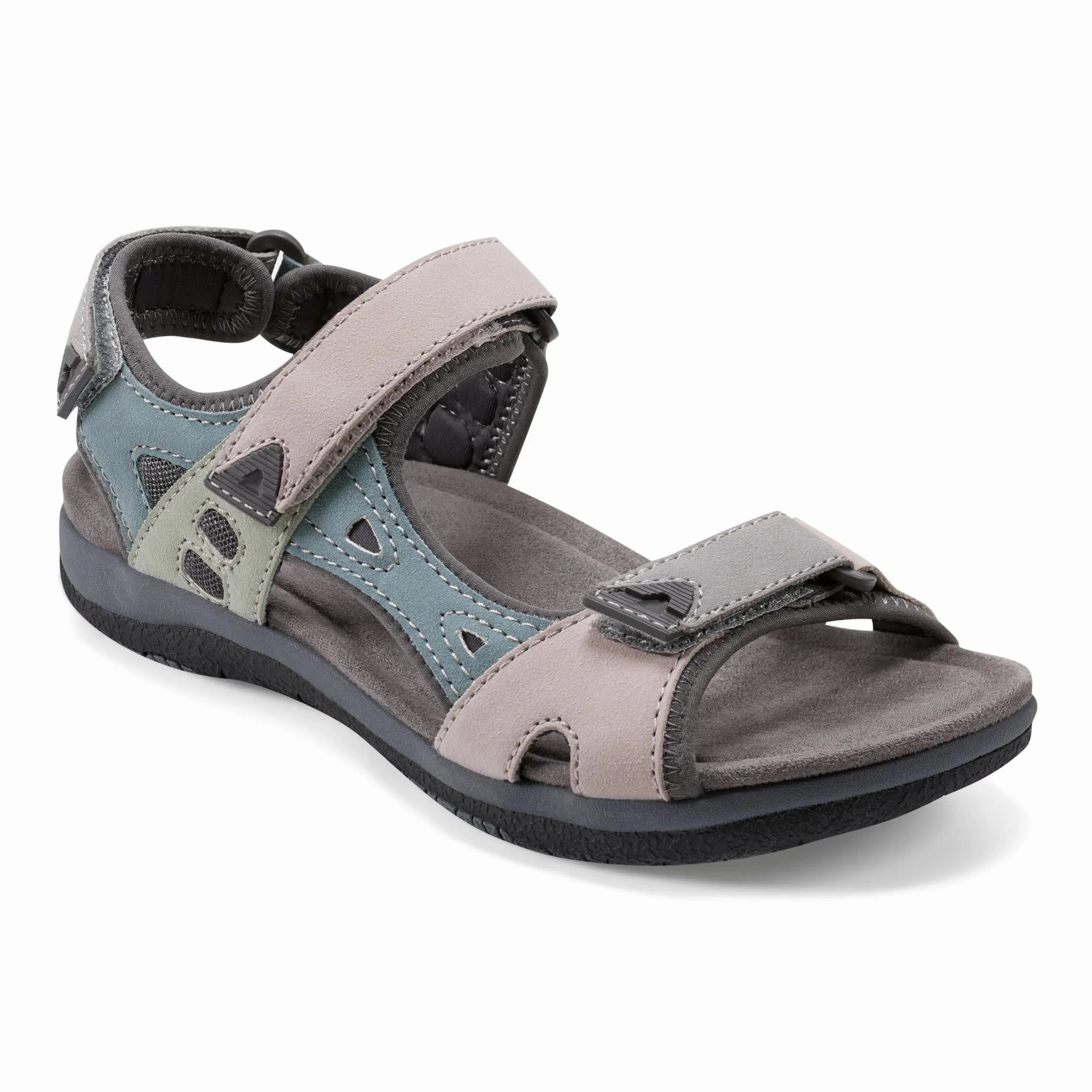 Arch support Slip Guard Skylar Round Toe Lightweight Casual Flat Sandals