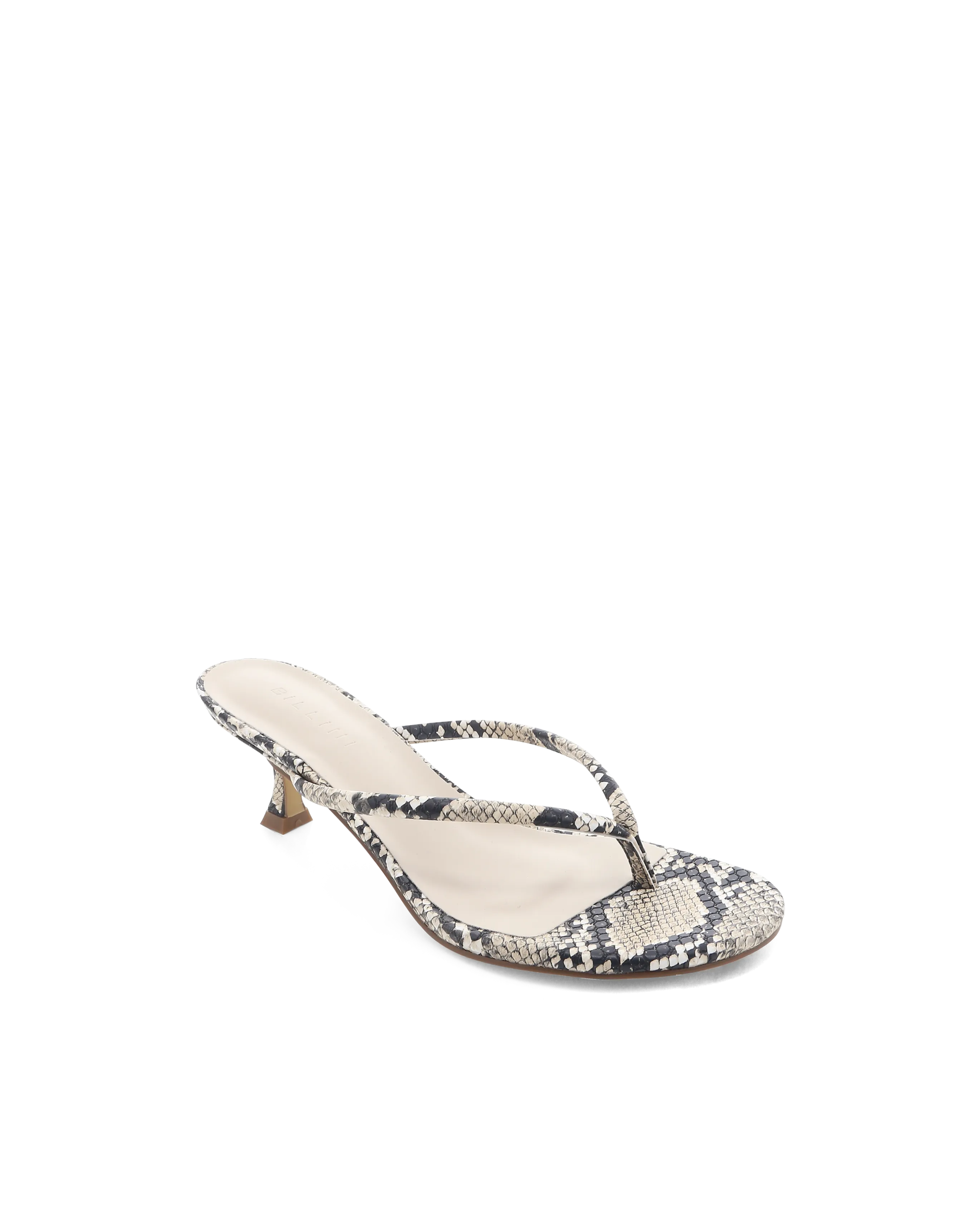 ESTI - ECRU SNAKE Contemporary Style Summer Heels