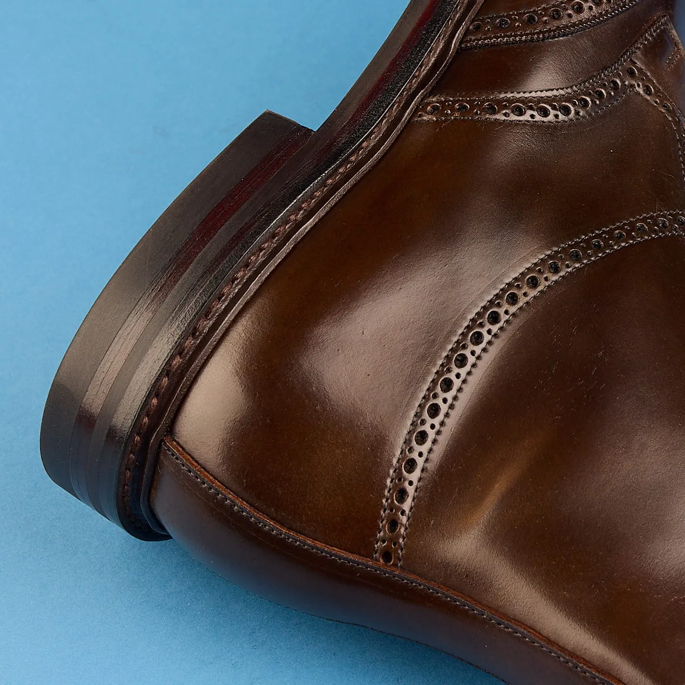 Lindrick 2 Dark Brown Cordovan Rain Terrain Quick   Dry