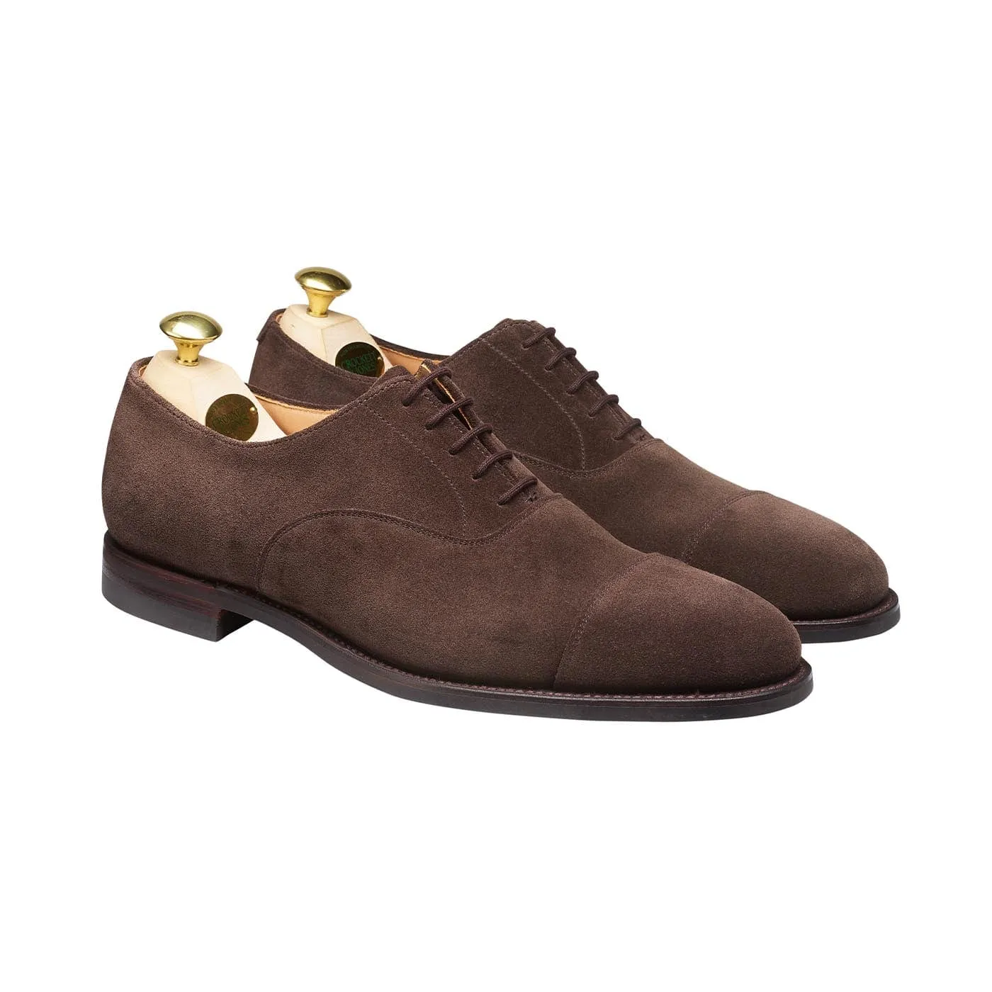 Cushioned Base Health Focused Connaught 2 Dark Oak Suede (City Sole)