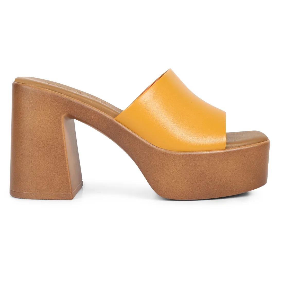 Slip on Block Heel Sandals