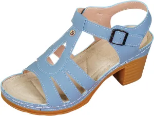 Slip on Comfortable Women's Comfortable And Versatile Open Toe Sandals Thick Heeled Fish Mouth Sandals Casual And
