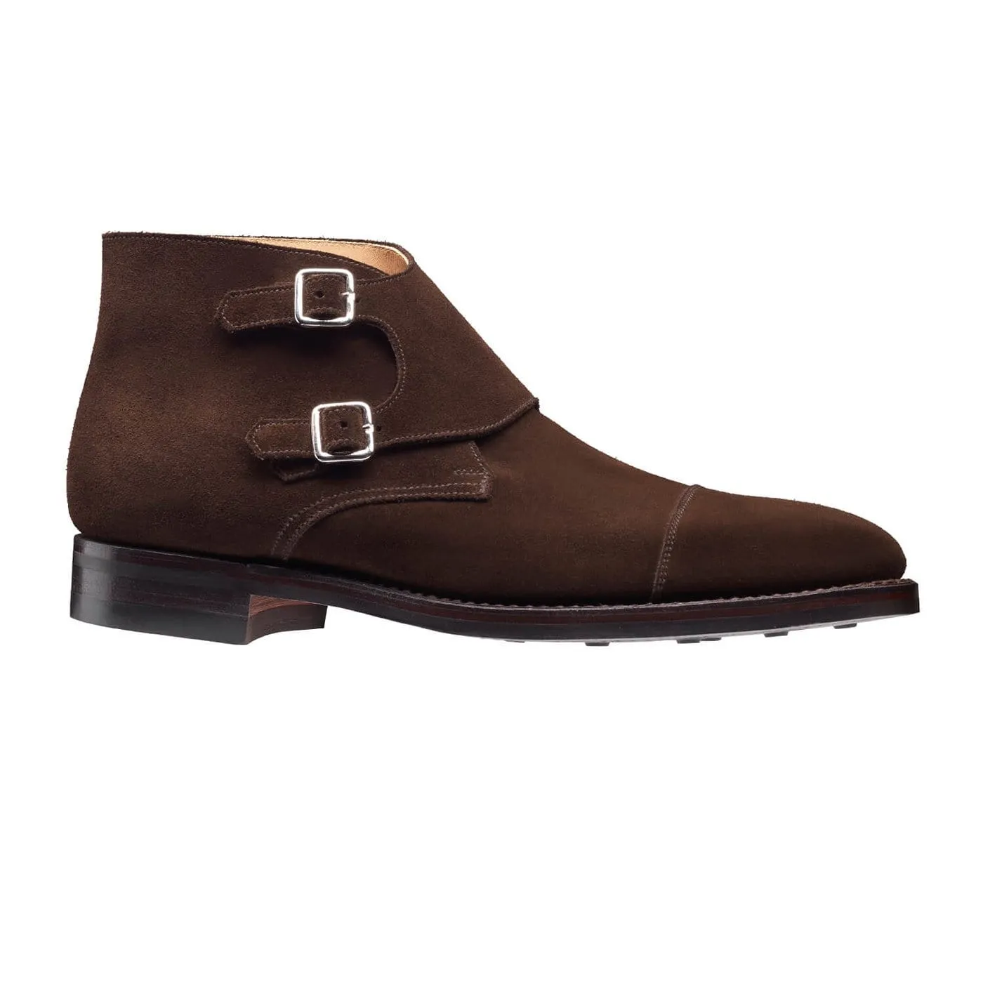 Camberley Dark Brown Suede Comfortable Balance