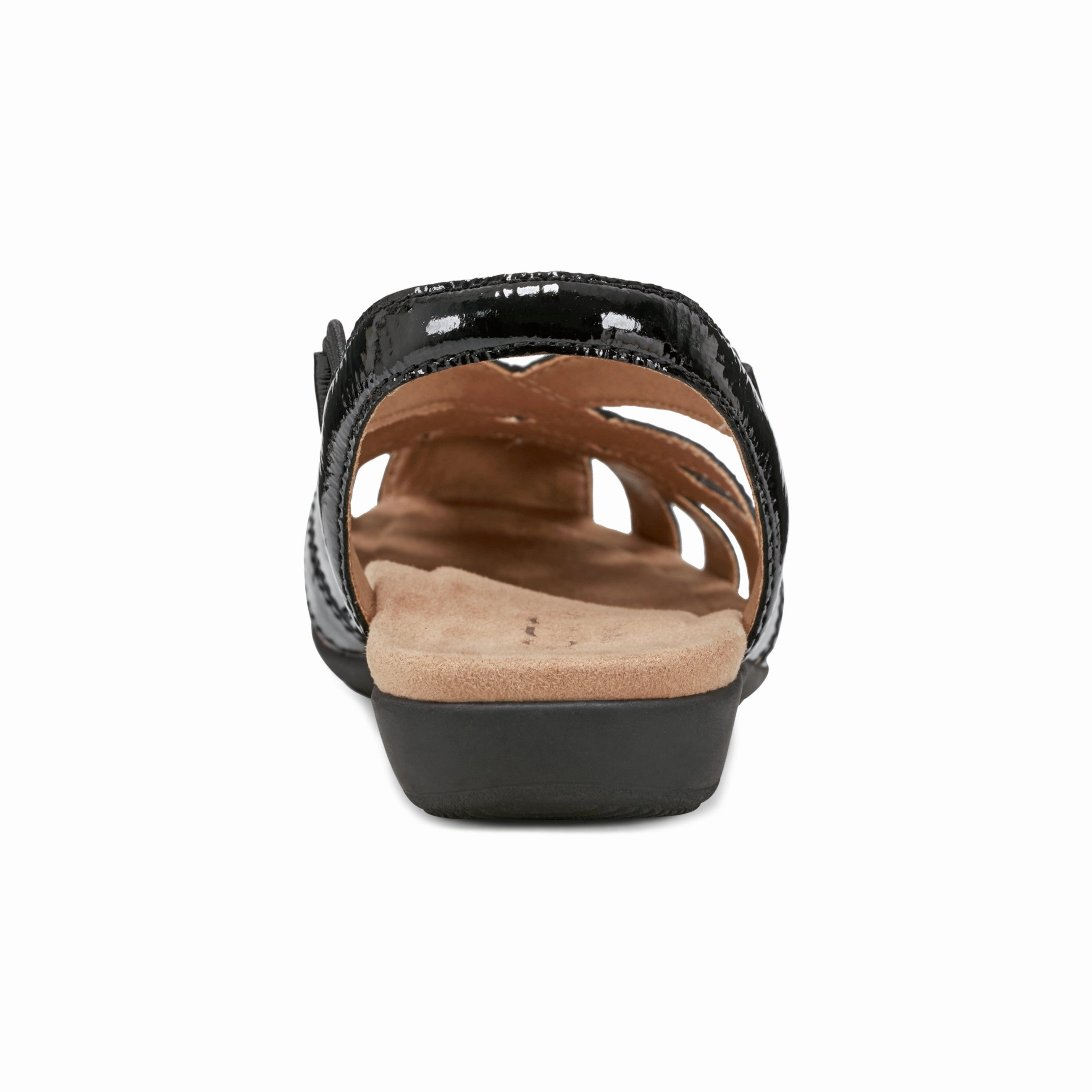 Relaxed All-day Wear Style Safe Berri Woven Casual Round Toe Slip-on Sandals