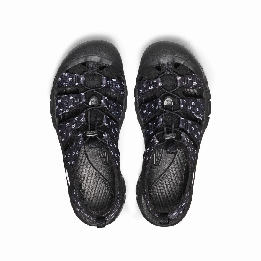Men's Newport Retro Sandal x ??tudes Studio  |  Etudes Black On-the-Go Fit All-Purpose Comfort