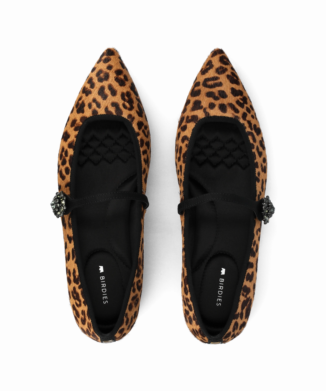 Comfort Grip The Goldfinch 15 Mary Jane - Leopardprint Haircalf